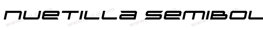 nuetilla SemiBold字体转换